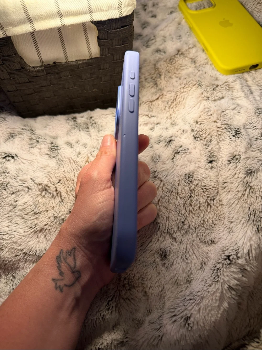 Apple Silicone iPhone Case - Periwinkle